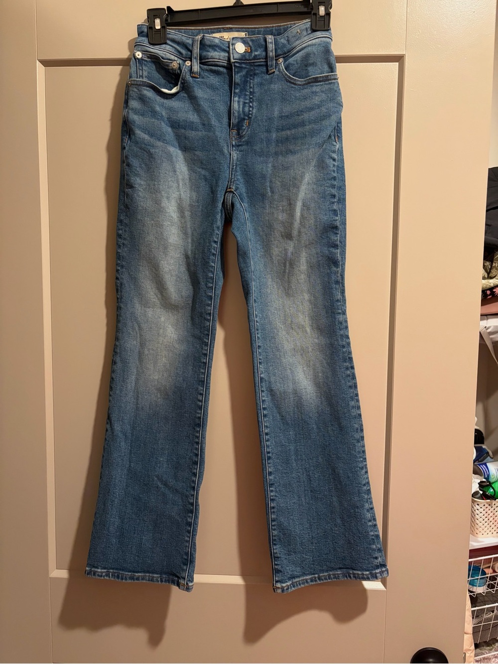 Madewell curvy kick out jeans